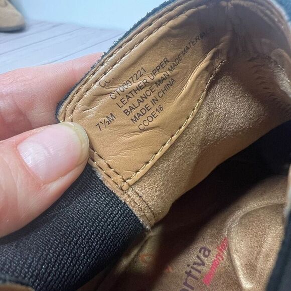 Comfortiva Black Suede Ankle Boots - Picture 3 of 8